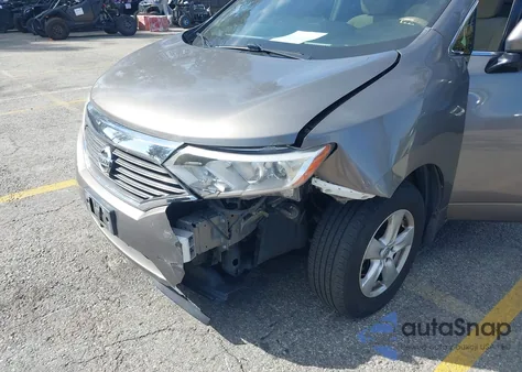 2015 Nissan Quest Sv z USA, uszkodzony, nr VIN JN8AE2KP2F9129832